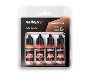 Vallejo Game Color Set 72379 Pale Skin Set (4x18ml)