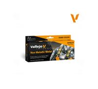 Vallejo Game Color Set: Non Metallic Metal | 8x18ml
