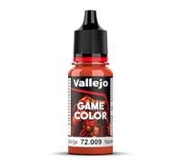 Vallejo Game Color - Vernice Acrilica a Base d'Acqua, 17 ml, Arancione (Hot Orange)