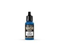 Vallejo Game Color Wash - Vernice Acrilica Trasparente ad Asciugatura Rapida, 17 ml, Blu (Blue Wash)
