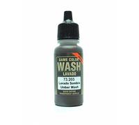 Vallejo Game Color Wash - Vernice Acrilica Trasparente ad Asciugatura Rapida, 17 ml, Marrone (Umber Shade)