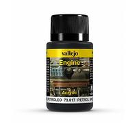 Vallejo Game Effects - Vernice Effetto Benzina, 40 ml, Nero