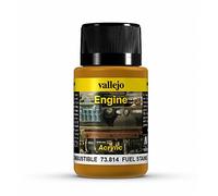 Vallejo Game Effects - Vernice Effetto Carburante Macchie, 40 ml, Marrone (Fuel Stains)