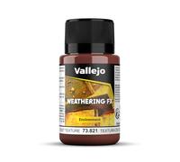 Vallejo Game Effects - Vernice Effetto di Ruggine, 40 ml, Nero (Rust Texture)