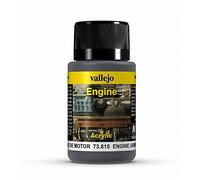 Vallejo Game Effects - Vernice Effetto Motore Resistenza all'Invecchiamento Artificiale, 40 ml, Grigio