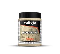 Vallejo WEATHERING Light Brown Thick Mud 200ml 26810 VALLEJO