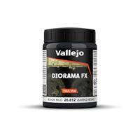 VALLEJO WEATHERING BLACK SPLASH MUD 200ML 26812 ACCESSORI PER MODELLISMO VALLEJO
