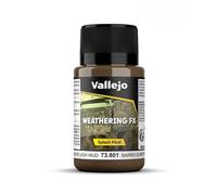 Vallejo Game Effects - Vernice Splash Mud Resistenza all'Invecchiamento Artificiale, 40 ml, Marrone
