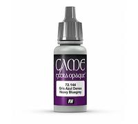 Vallejo Game Extra Opaque - Vernice acrilica opaca, 17 ml, Blu (Heavy Bluegrey)