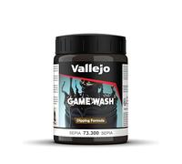 Vallejo Game Wash- Dipping Formula, 200 ml- Sepia