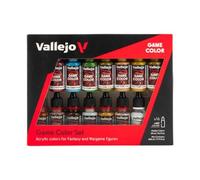 Vallejo - Kit pittura acrilica, 16 pz., colori assortiti