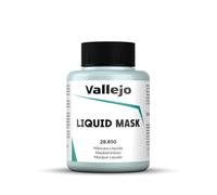 Acrylicos Vallejo Liquid Mask - Sostanza Utilizzata per le Aree di Riserva che Rimangono non Verniciate, 85 ml, Trasparente