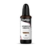 Vallejo Liquid Watercolor 33650 Seal Brown (32ml)