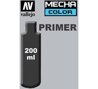 Vallejo Mecha Color Acrylic Paint Colore Acrilico 74641 Primer Grey 200 ml.