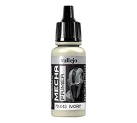 Vallejo Mecha Color - Colore Acrilico a Base d'Acqua per Aerografo, 17 ml, Avorio (Ivory Primer)