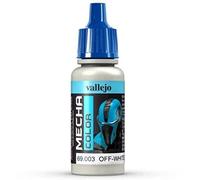 Vallejo Mecha Color - Colore Acrilico a Base d'Acqua per Aerografo, 17 ml, Bianco (Off-White)