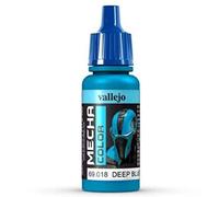 Vallejo Mecha Color - Colore Acrilico a Base d'Acqua per Aerografo, 17 ml, Blu (Deep Blue)