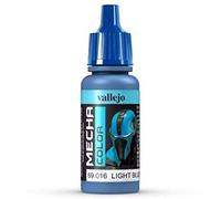Vallejo Mecha Color - Colore Acrilico a Base d'Acqua per Aerografo, 17 ml, Blu (Light Blue)