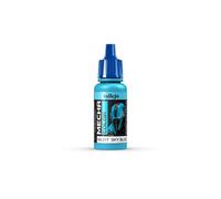 Vallejo Mecha Color - Colore Acrilico a Base d'Acqua per Aerografo, 17 ml, Blu (Sky Blue)