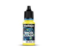 Vallejo Mecha Color - Colore Acrilico a Base d'Acqua per Aerografo, 17 ml, Giallo (Yellow Fluorescent)