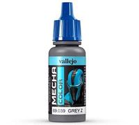 Vallejo Mecha Color - Colore Acrilico a Base d'Acqua per Aerografo, 17 ml, Grigio