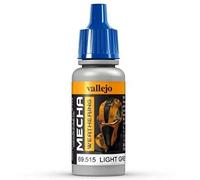 Vallejo Mecha Color - Colore Acrilico a Base d'Acqua per Aerografo, 17 ml, Grigio (Light Grey Wash)
