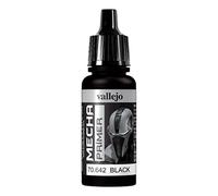 Vallejo Mecha Color - Colore Acrilico a Base d'Acqua per Aerografo, 17 ml, Nero (Black Primer)