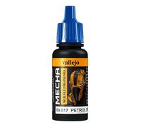 Vallejo Mecha Color - Colore Acrilico a Base d'Acqua per Aerografo, 17 ml, Nero (Gloss Petrol Spills)