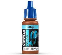 Vallejo Mecha Color - Colore Acrilico a Base d'Acqua per Aerografo, 17 ml, Rame