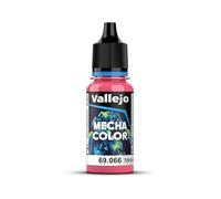 Vallejo Mecha Color - Colore Acrilico a Base d'Acqua per Aerografo, 17 ml, Rosso (Metallic Red)
