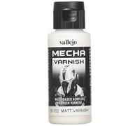 Vallejo Mecha Color - Colore Acrilico a Base d'Acqua per Aerografo, 60 ml, Opaco (Matt Varnish)