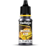Vallejo Model Air 073 Black Metal - 17 ml
