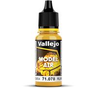 Createx Vallejo Colore acrilico Model Air Giallo (Gold Yellow) 17 ml