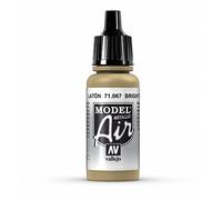 Vallejo Model Air 17ml Metallic - Bright Brass 71067