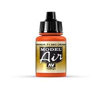 Vallejo Model Air Colore Acrilico, 17 ml, Arancione (Orange), 71083