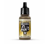 Vallejo Model Air - Colore acrilico, 17 ml, Marrone (Us Campo Drab)