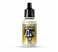Vallejo Model Air-Colore Acrilico, Bianco (White Grey), 17 ml