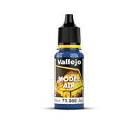 Vallejo Model Air-Colore Acrilico, Blu (French Blue), 17 ml
