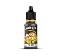 Vallejo Model Air-Colore Acrilico, Marrone (Tank Brown), 17 ml