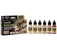 Vallejo Model Air Set - British Caunter Colors, 17 ml (confezione da 6)