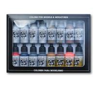Vallejo Model Air Set - Wwii German (X16 Colours) - Val71179