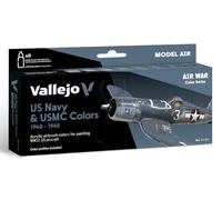 Vallejo Model Air USN Set 71157 US Navy & USMC WWII 1940-1945 (8)