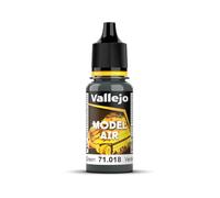 Vallejo Model Air - Vernice acrilica, 17 ml, colore: Nero mimetico, colore: Verde