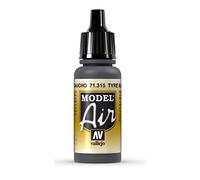 Vallejo Model Air - Vernice Acrilica, 17 ml, Nero