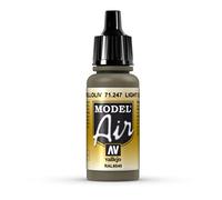 Vallejo Model Air - Vernice Acrilica, 17 ml, Verde (Light Olvie)