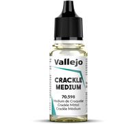 Vernice per aerografo pigmentata a colori modello Vallejo Crackle medio a base d