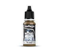 Vallejo Model Color Acrilico Gris Kaki, 18 ml, Autonivelante, Sistema BSL per Modellismo e Figure