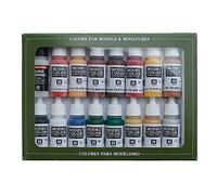 Vallejo Model Color American Revolution - Set Pittura Acrilica, 16 x 17 ml, Colori Asortiti