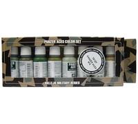 Panzer Aces Set 4 8 Colori Acrilici Uniformi Carristi Russi Italiani Giapponesi
