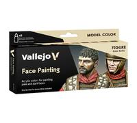 Vallejo Paints Model Color Set di 8 colori acrilici con il colore del pigmento p